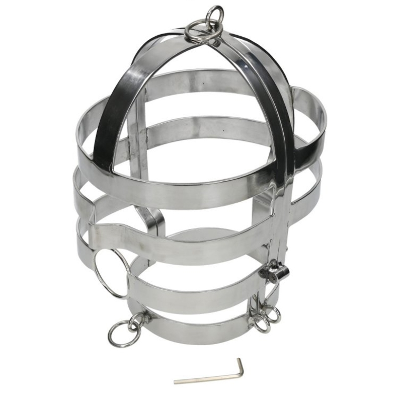 Metal Hard Mask With Steel Necklace
