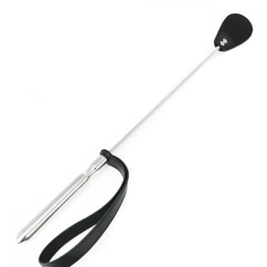 Metal Hard Metal & Leather Whip