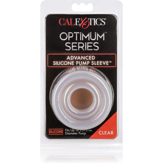 Calexotics Adv Silicone Pump Sleeve Transparent