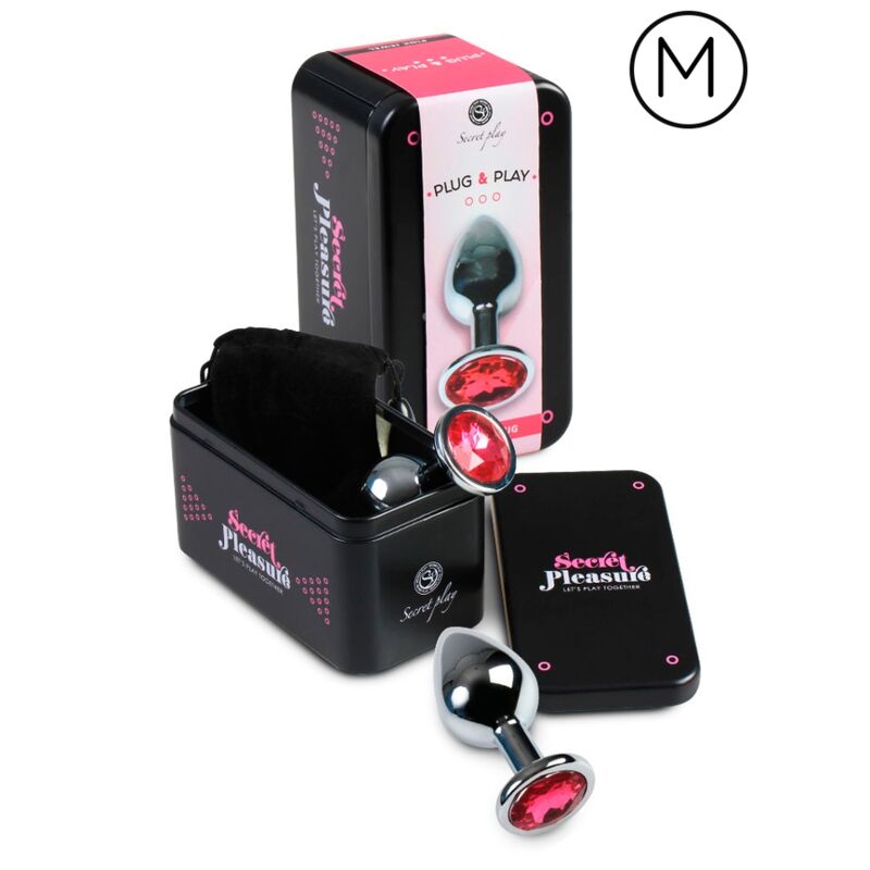 Secretplay Toys Secretplay - Plug Anal Fuchsia 8 Cm
