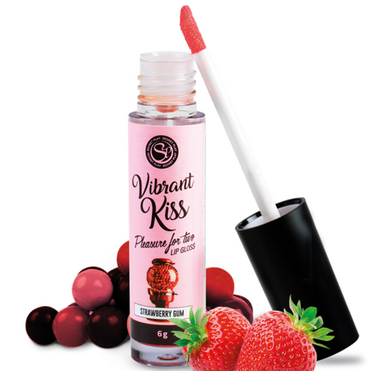 Secretplay Cosmetic Secretplay - Lip Gloss Vibrant Kiss Strawberry Gum