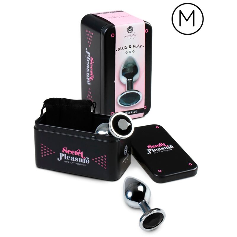 Secretplay Toys Secretplay - Anal Plug Black M