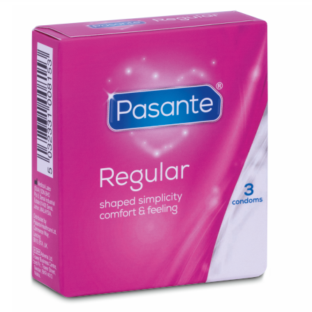 Pasante Condom Regular Range 3 Units