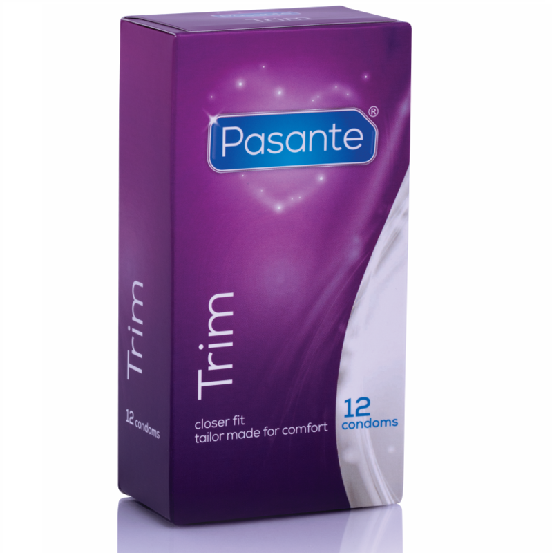 Pasante Thin Trim Ms Condoms 12 Units