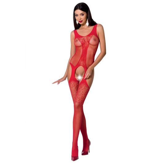Passion Woman Passion - Woman Bs072 Bodystocking Talla Unica Negro
