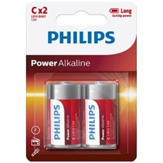 Phillips Philips - Power Batteries Pila C Lr14 Pack 2