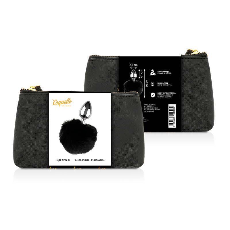 Coquette Toys Coquette Chic Desire - Anal Plug Metal Size L 2.8 X 4.1 Cm
