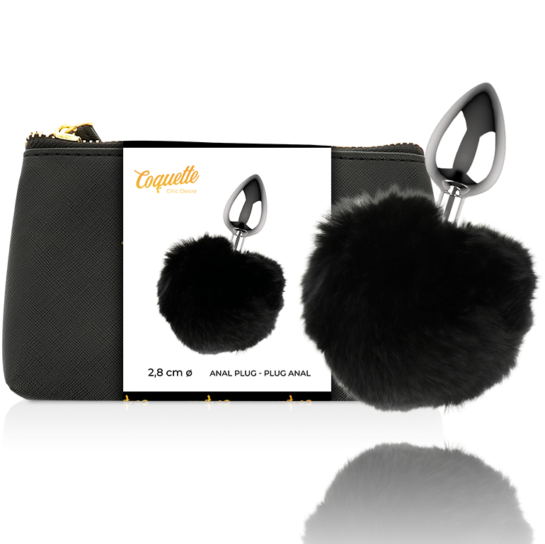 Coquette Toys Coquette Chic Desire - Anal Plug Metal Size L 2.8 X 4.1 Cm