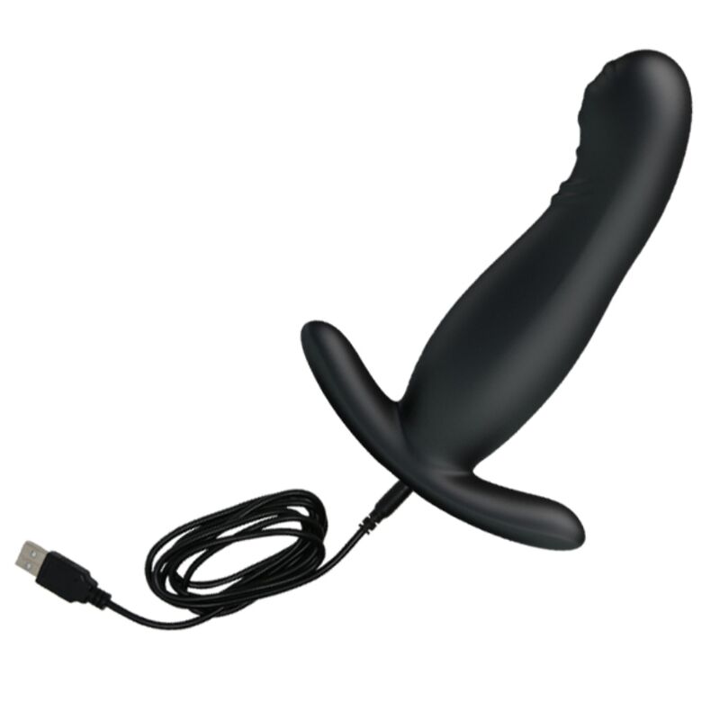 Mr Play Rechargeable Black Prostate Massager