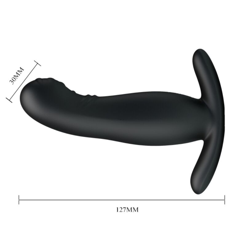 Mr Play Rechargeable Black Prostate Massager