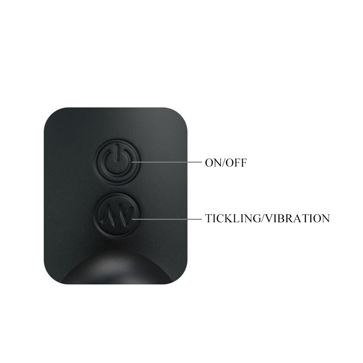 Mr Play Rechargeable Black Prostate Massager
