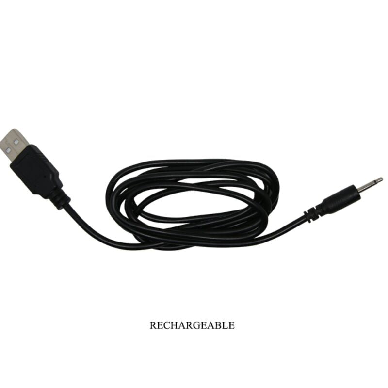 Mr Play Rechargeable Black Vibrator Anal Plug