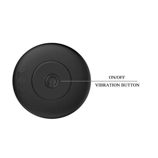 Mr Play Rechargeable Black Vibrator Anal Plug
