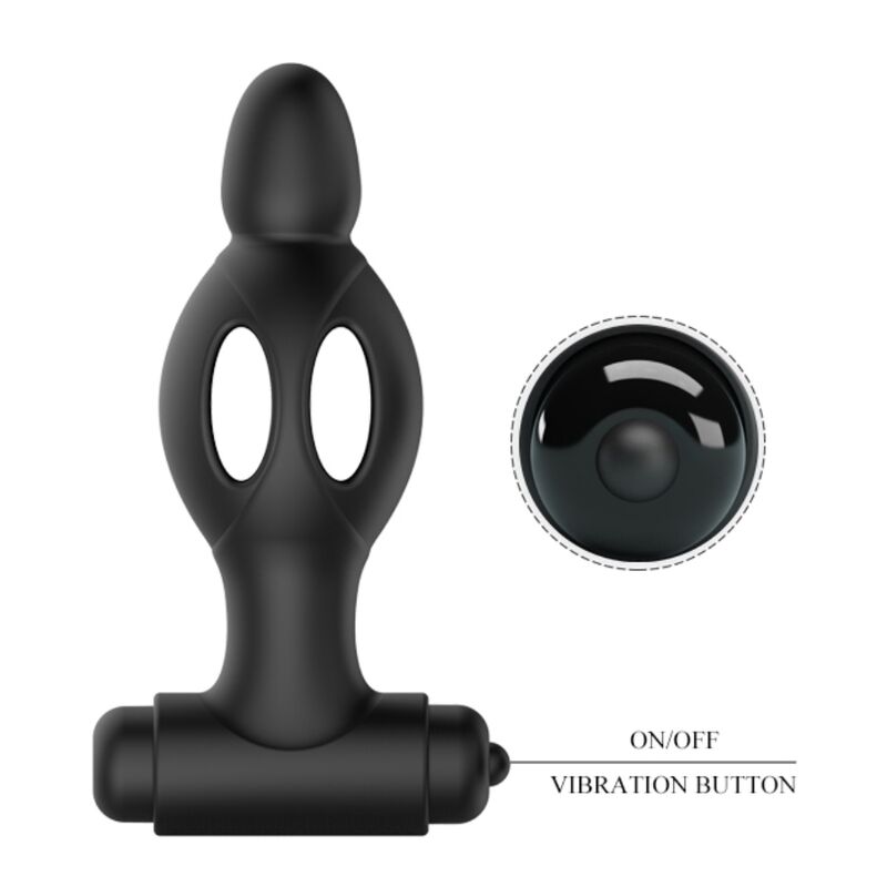 Mr Play Silicone Anal Plug With Vibration