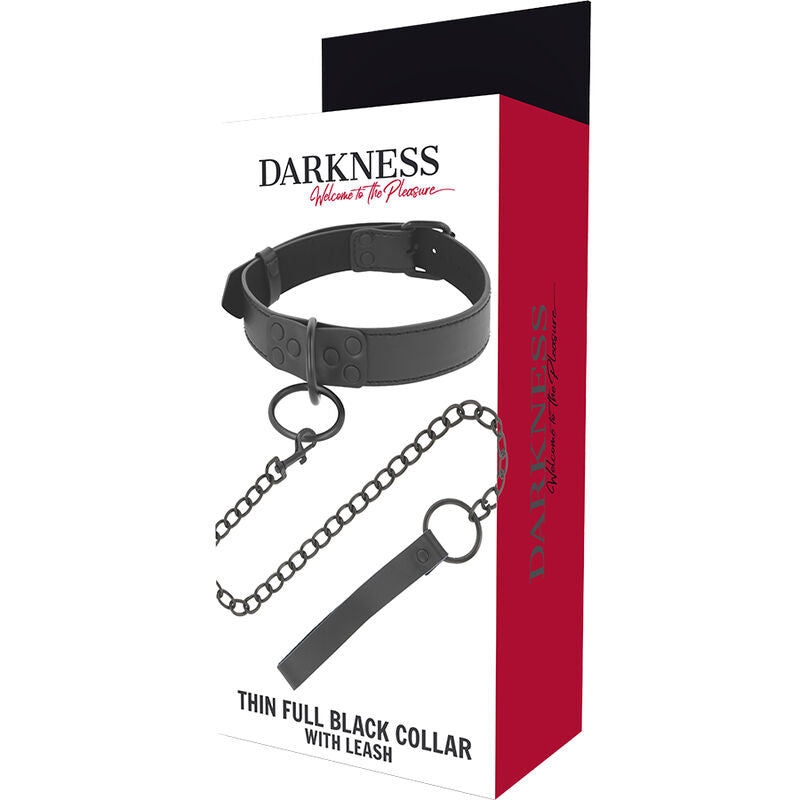 Darkness Bondage Darkness - Black Necklace With Chain