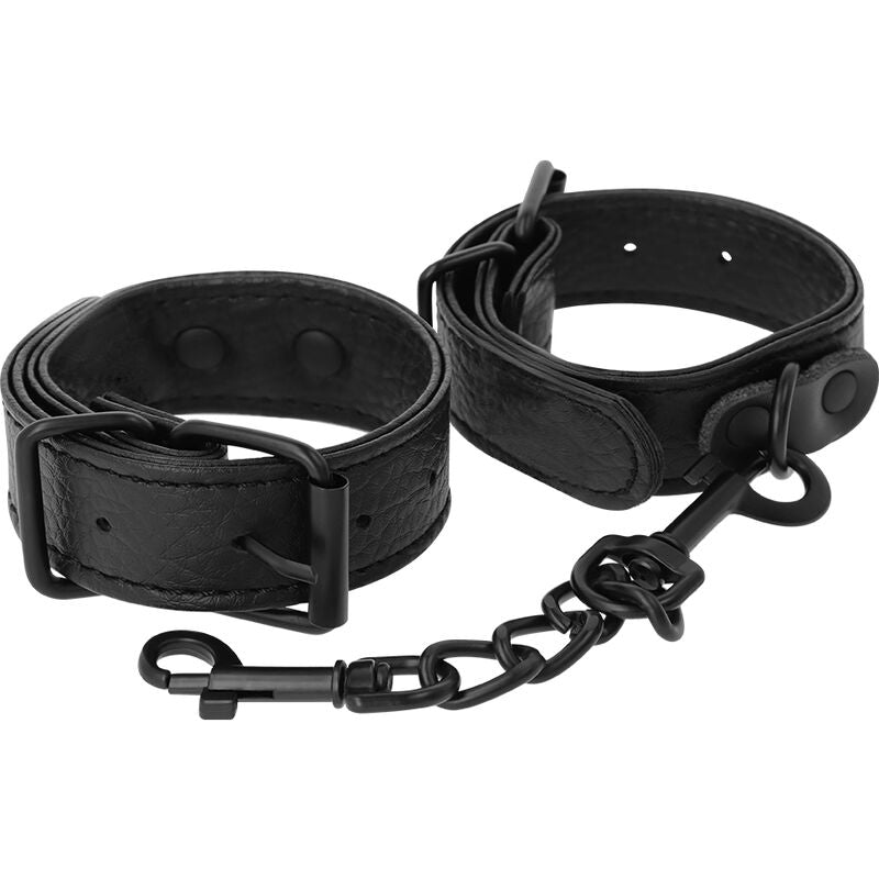 Darkness Bondage Darkness - Wide Thin Textured Handcuffs