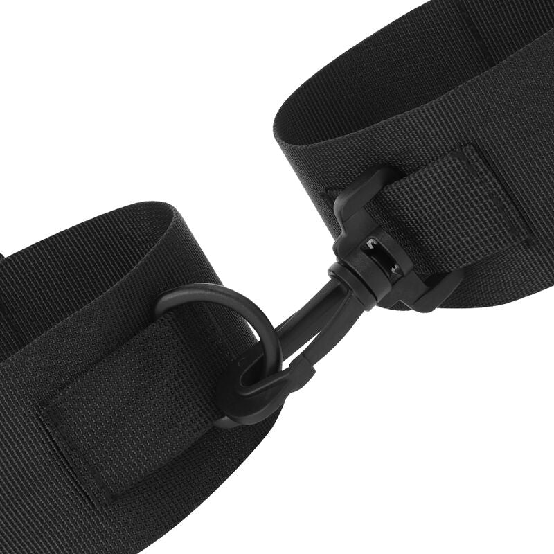 Darkness Bondage Darkness - Black Nylon Ankle Cuffs
