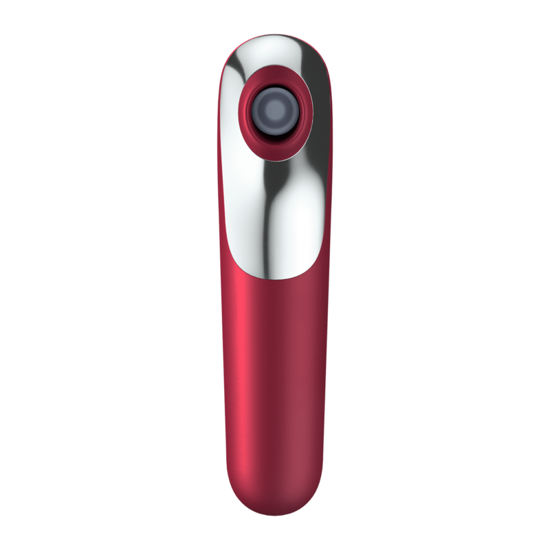 Satisfyer Connect Satisfyer - Dual Love Vibrator And Suctioner With Pulsed Air Red