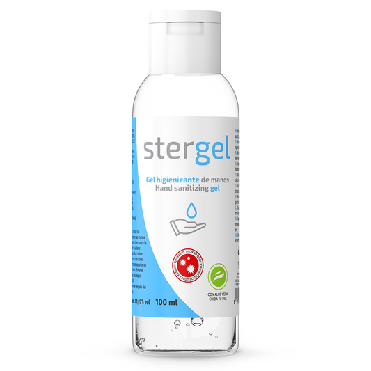 Stergel Hydroalcoholic Hand Sanitizing Gel Aloe Vera 100Ml