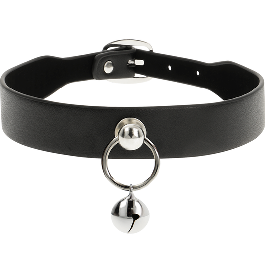 Coquette Accessories Coquette Chic Desire - Vegan Leather Necklace Woman Accessory Rattle/Hoop