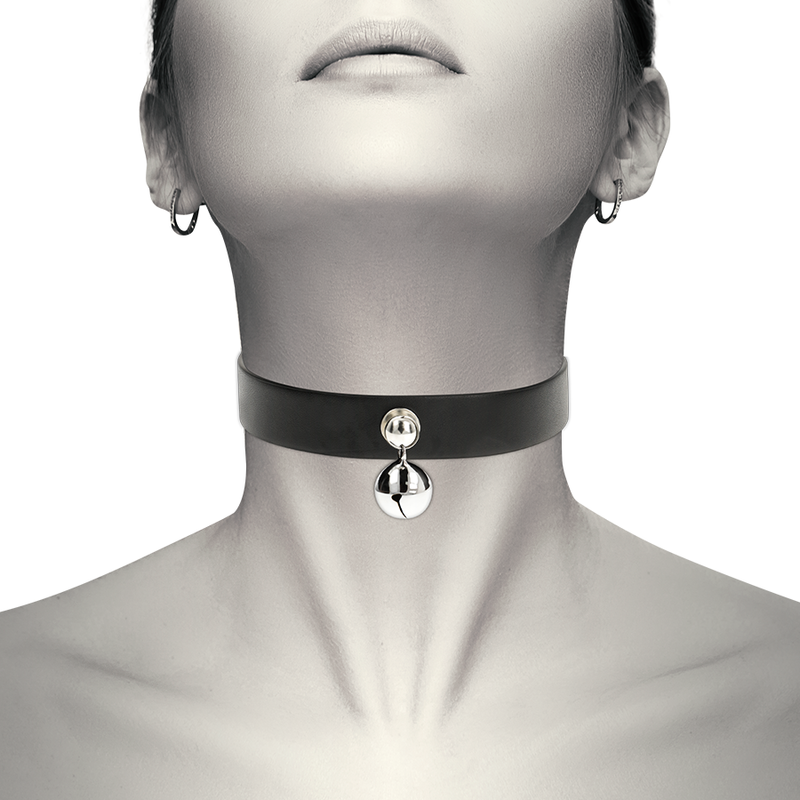 Coquette Accessories Coquette Chic Desire - Vegan Leather Necklace Woman Rattle Accessory