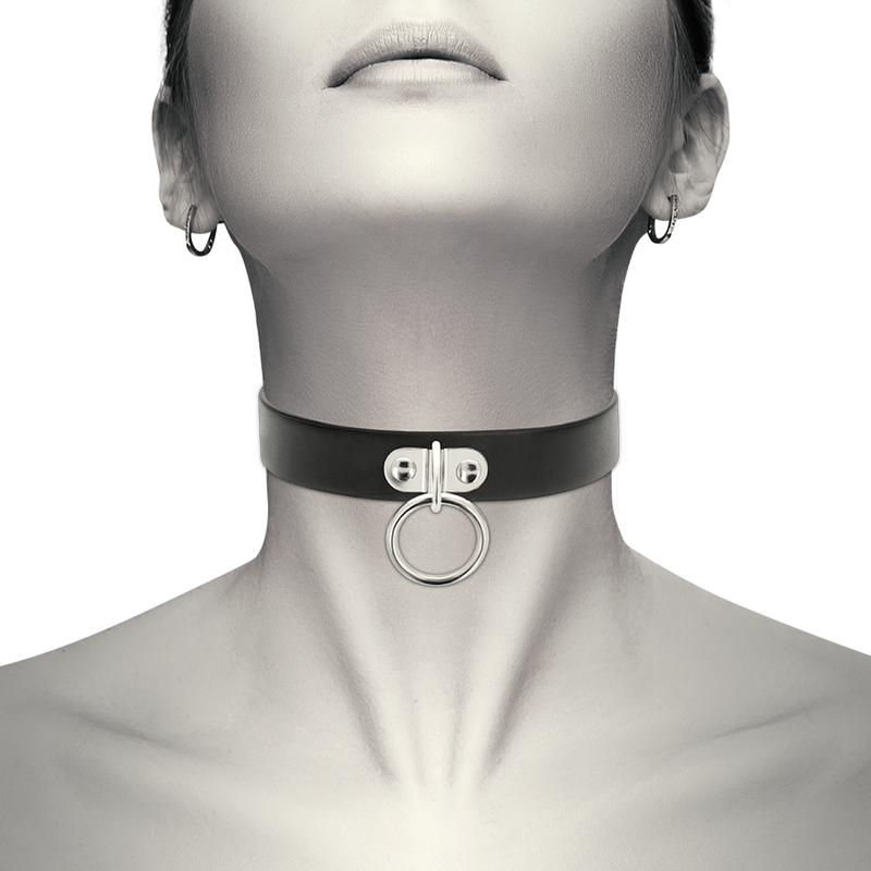 Coquette Accessories Coquette Chic Desire - Vegan Leather Necklace Woman Fetish Accessory