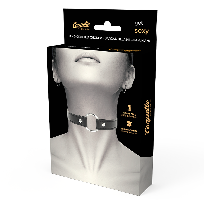 Coquette Accessories Coquette Chic Desire - Vegan Leather Necklace Woman Accessory