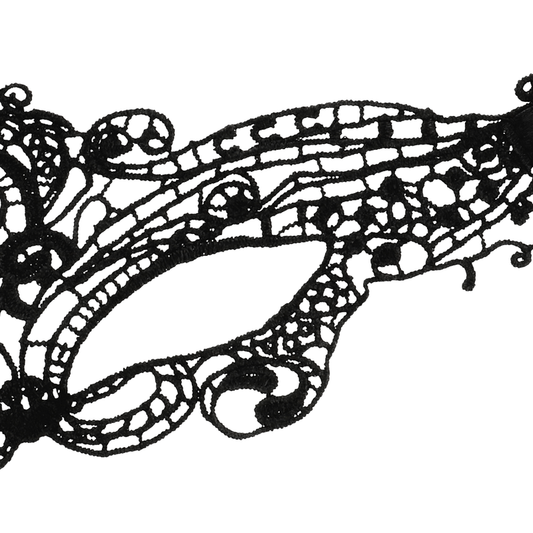 Coquette Accessories Coquette Chic Desire - Lace Mask Black