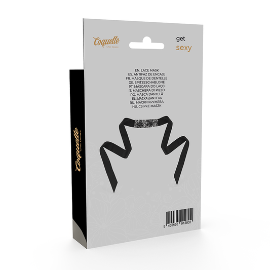 Coquette Accessories Coquette Chic Desire - Lace Mask Black