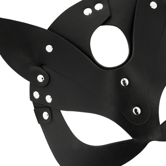 Coquette Accessories Coquette Chic Desire - Vegan Leather Mask With Bunny Ears