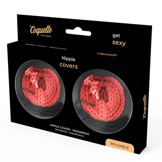 Coquette Accessories Coquette Chic Desire - Nipple Covers Red