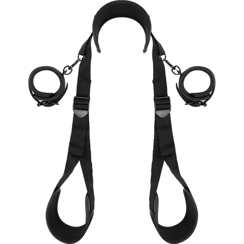 Fetish Submissive Bondage Fetish Submissive - Open Legs Position With Noprene Lining Handcuffs