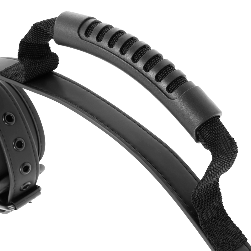 Fetish Submissive Bondage Fetish Submissive - Noprene Lining Handcuffs With Handle