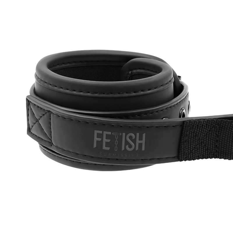Fetish Submissive Bondage Fetish Submissive - Noprene Lining Handcuffs With Handle