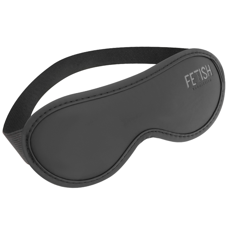 Fetish Submissive Bondage Fetish Submissive - Vegan Leather Mask Ii With Noprene Lining