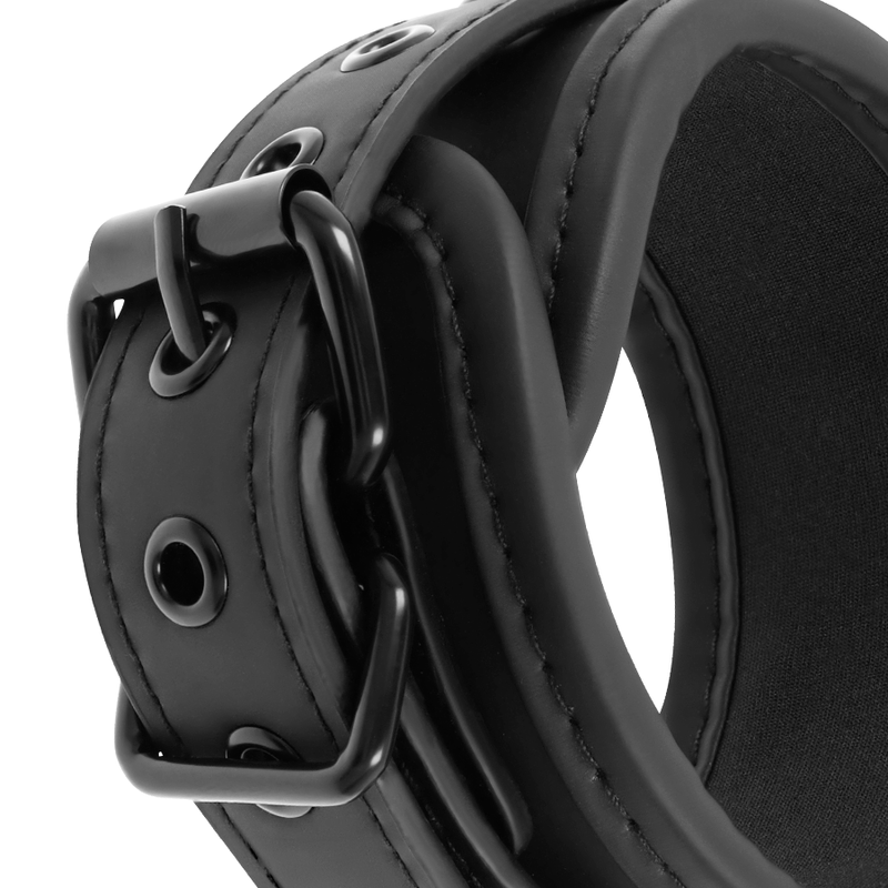 Fetish Submissive Bondage Fetish Submissive - Master Position With 4 Noprene-Lined Handcuffs