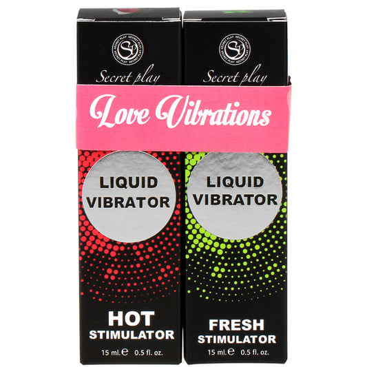 Secretplay Cosmetic Secretplay - Liquid Vibrator Love Vibrations Pack