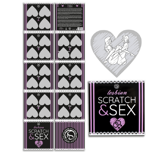 Secretplay 100% Games Secretplay - Scratch & Sex Game For Couples Lesbian Positions (Es/En/Fr/Pt/De)