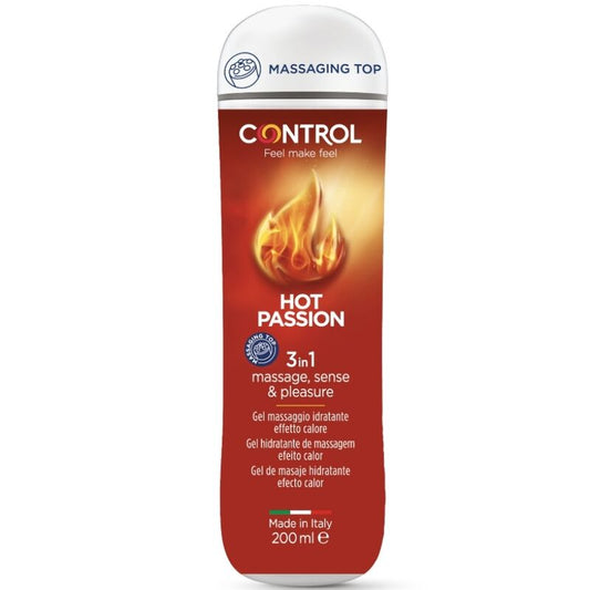 Control Lubes Control - Hot Passion 3 In 1 Gel 200 Ml