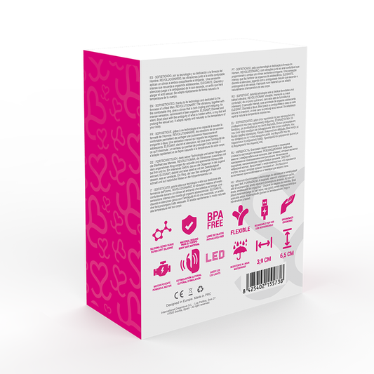 Moressa Brad Premium Silicone Rechargeable Pink