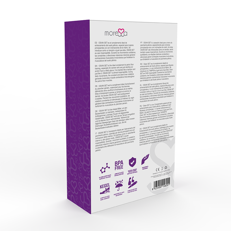 Moressa Osian Set Premium Lilac Silicone