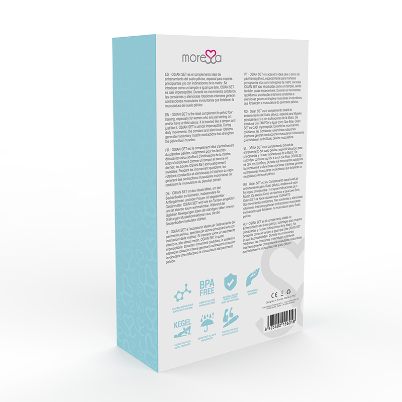 Moressa Osian Set Premium Turquoise Silicone