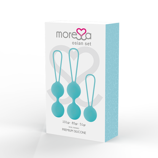 Moressa Osian Set Premium Turquoise Silicone