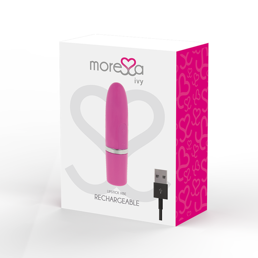 Moressa Ivy Vibrator Stimulator Travel Pink