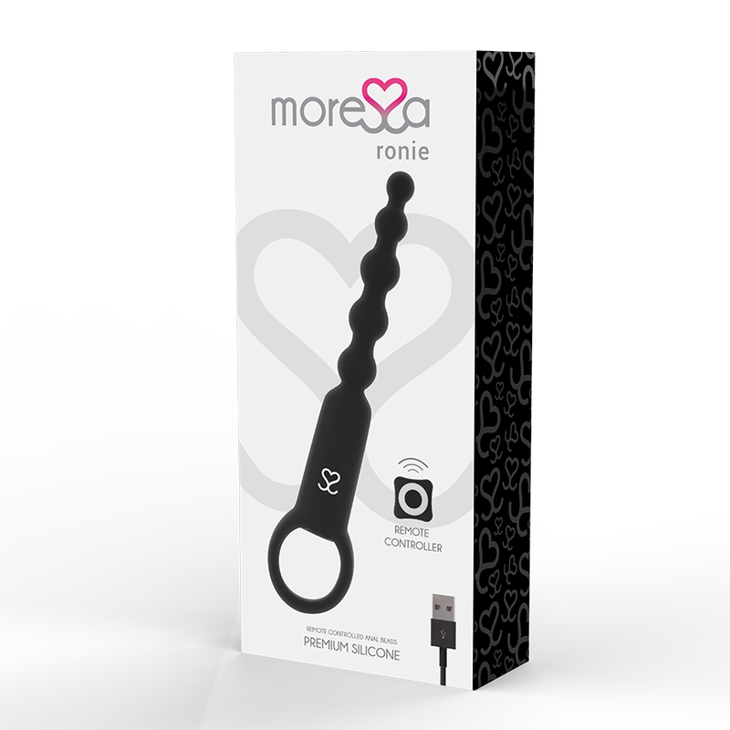 Moressa Ronie Remote Control Black Anal Pleasure