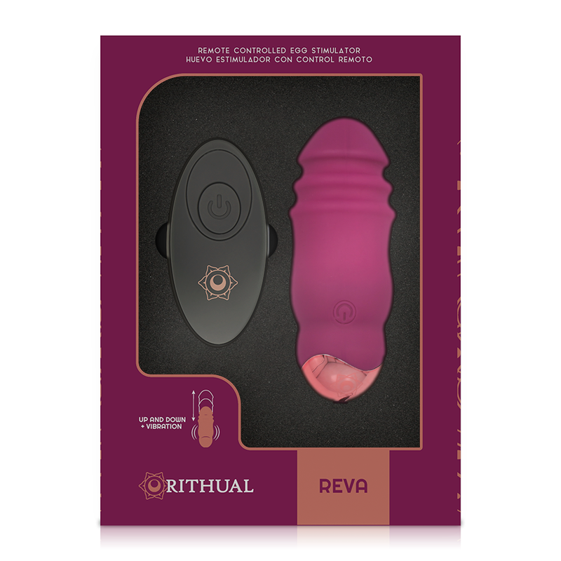 Rithual Reva Egg Remote Control Up&Down System + Vibration