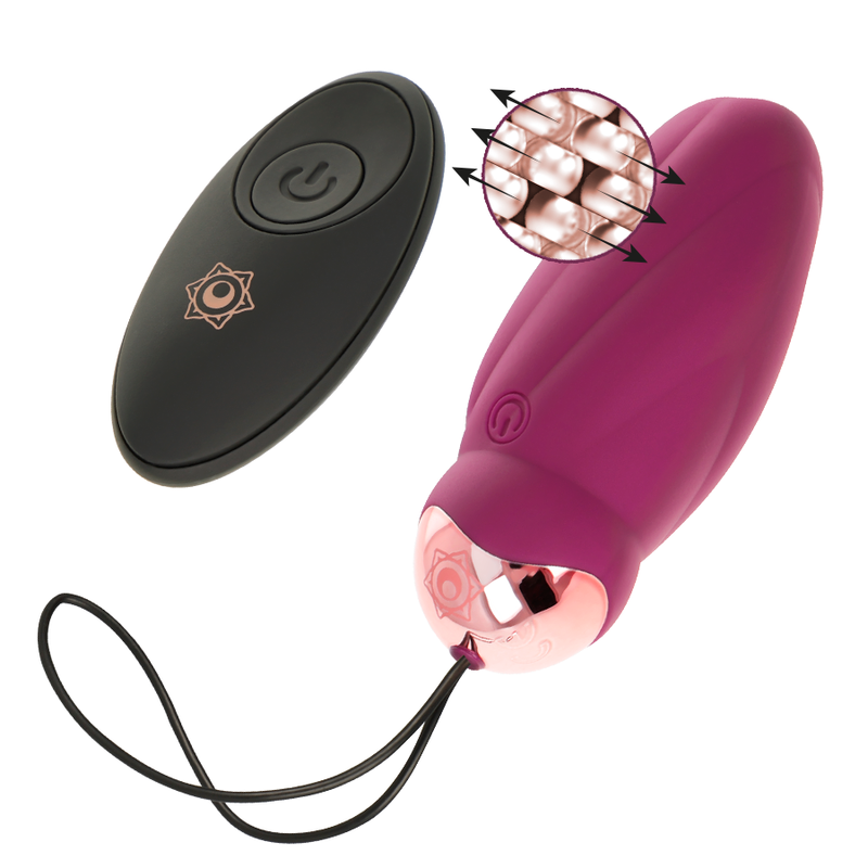 Rithual Sita Egg Remote Control Bead Rotation + Vibration