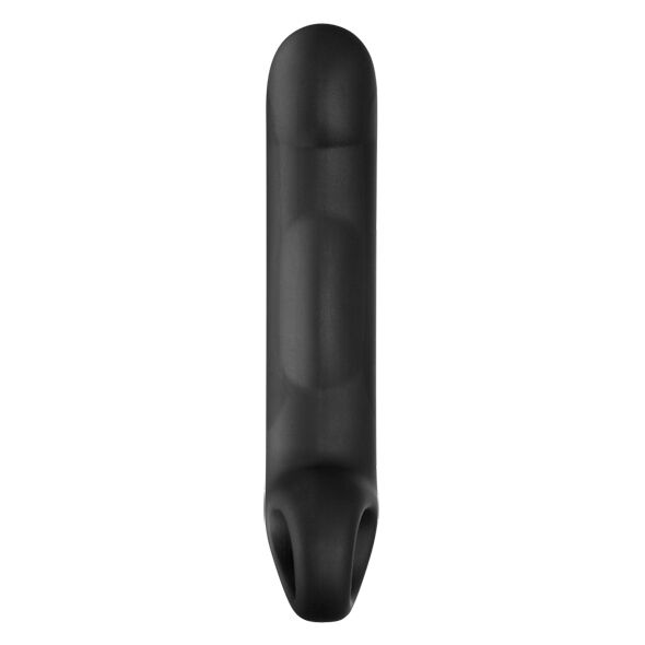 Electrastim Ovid Silicone Black Dildo