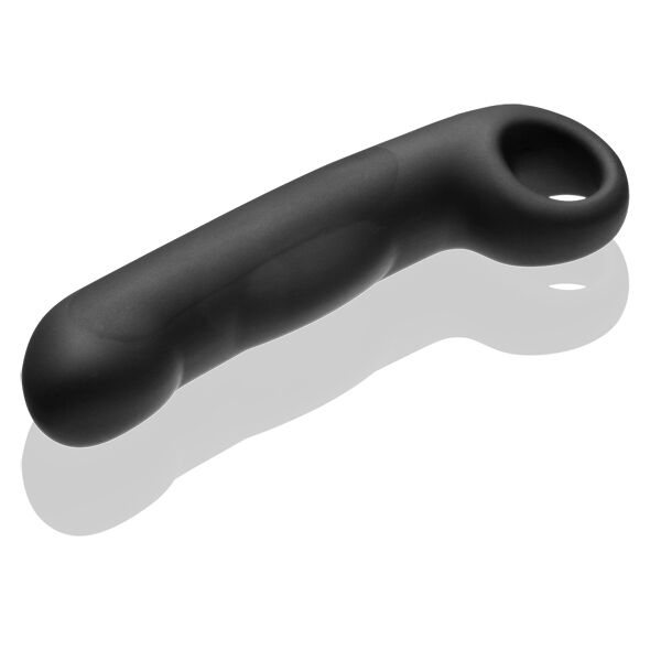 Electrastim Ovid Silicone Black Dildo