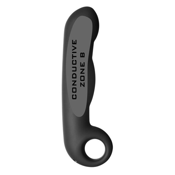 Electrastim Ovid Silicone Black Dildo